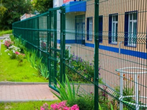 3D заборы для детского сада 80 метров фото в Некрасовском