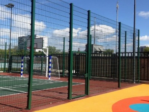 3D заборы для спортивной площадки 15 метров фото в Некрасовском