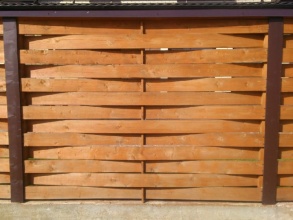 Деревянный забор плетёнка 12 метров фото в Некрасовском